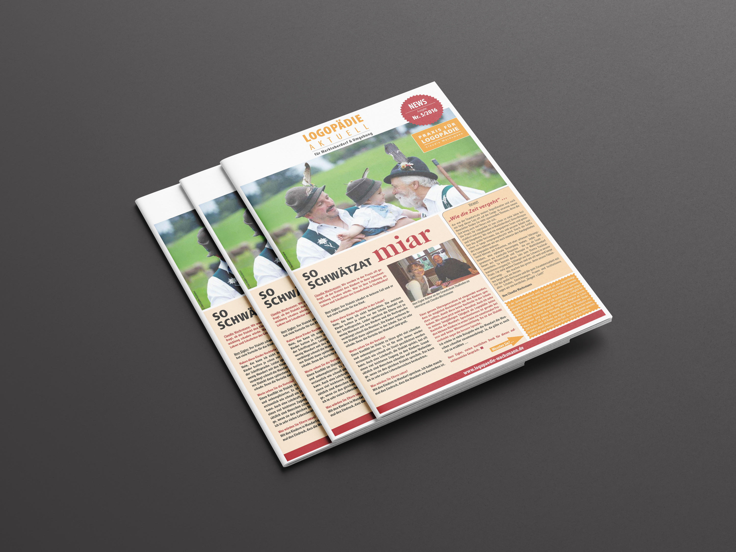 Newsletter Logopädie Wachsmann, Marktoberdorf