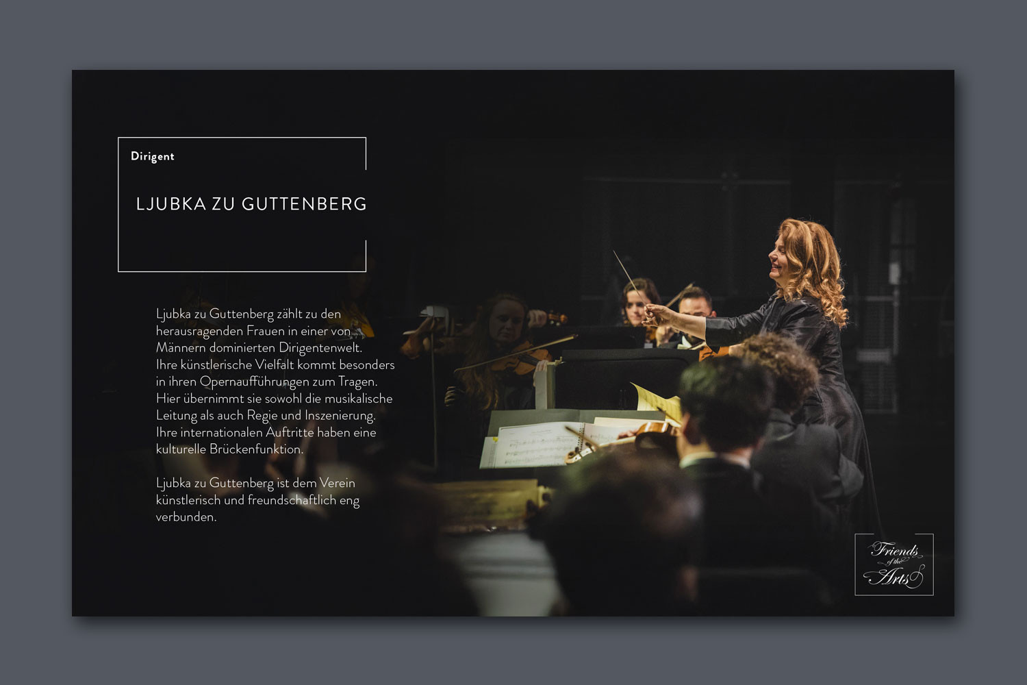 Friends of the Arts-Präsentation 4