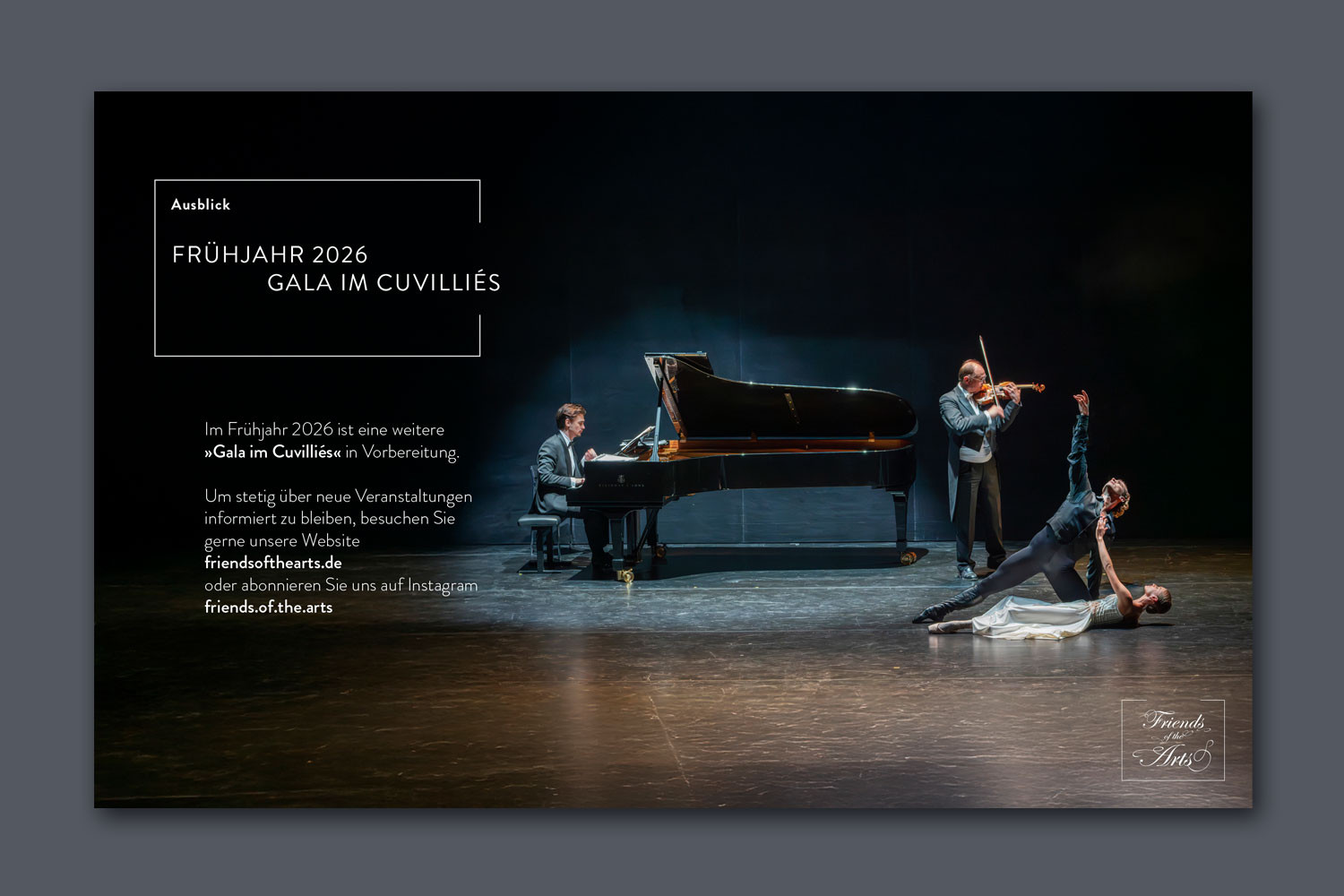 Friends of the Arts-Präsentation 6